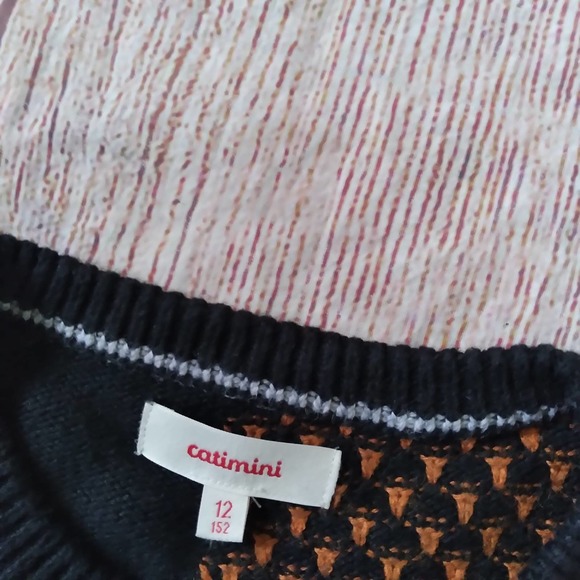Catimini jacquard pullover size 12 - Picture 4 of 4